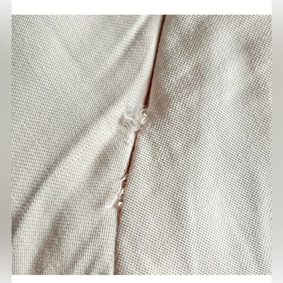 Zara V-Neck Short Sleeve Smocked Mini Dress Size M - Picture 10 of 10
